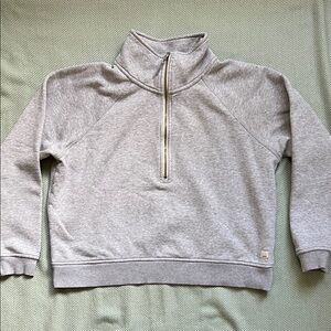 Vuori Light Gray Pullover
